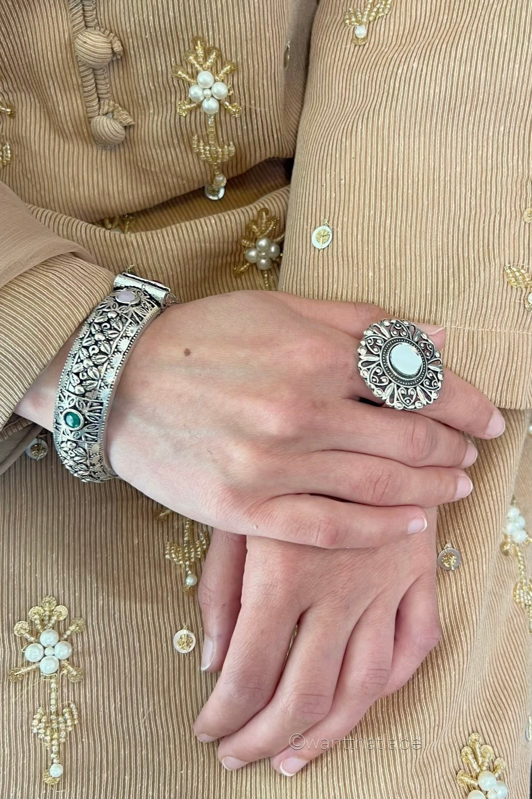 PAKISTANI KUNDAN RING JEWELLERY